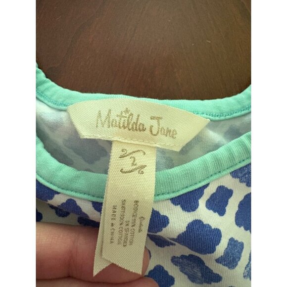 Matilda Jane Seahorse Cutie Trapeze Swing Summer Dress Size 2 Toddler - Picture 6 of 9